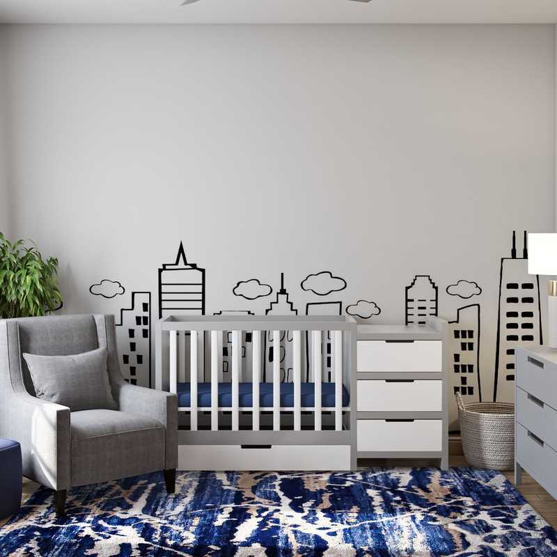 Modern Nursery Design by Havenly Interior Designer Danielle