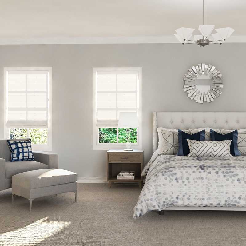 Transitional Bedroom Design by Havenly Interior Designer Rachel