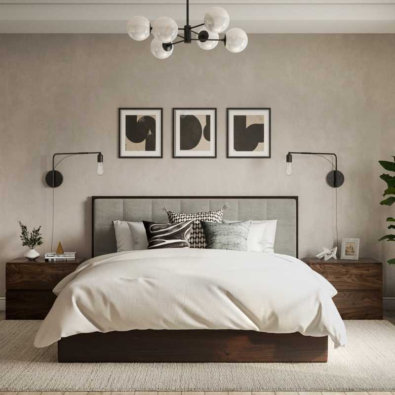Modern, Scandinavian Bedroom Design by Havenly Interior Designer Sydney