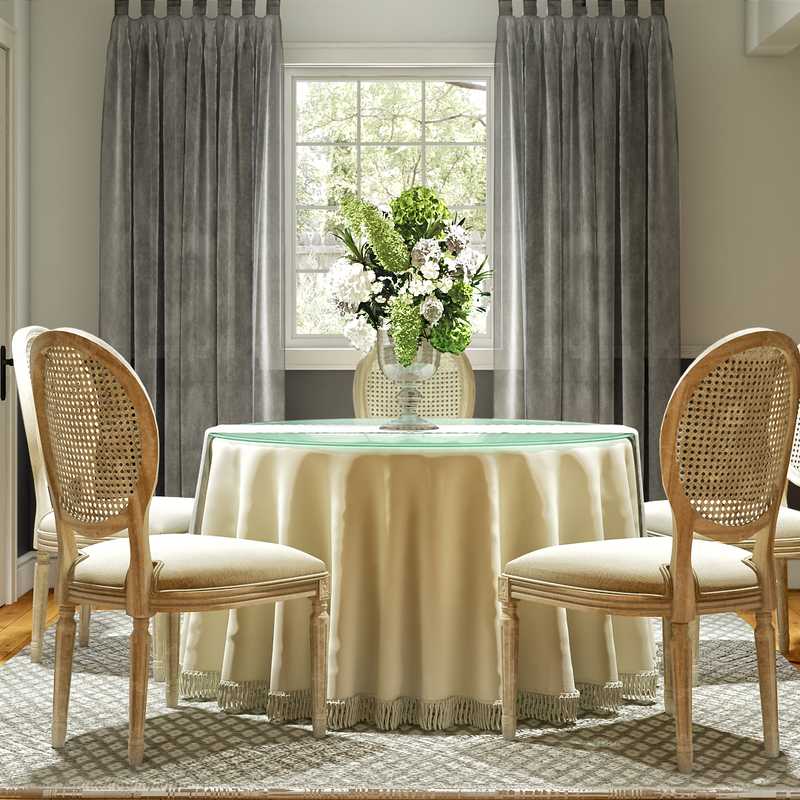 Traditional Dining Room Design by Havenly Interior Designer Kaity