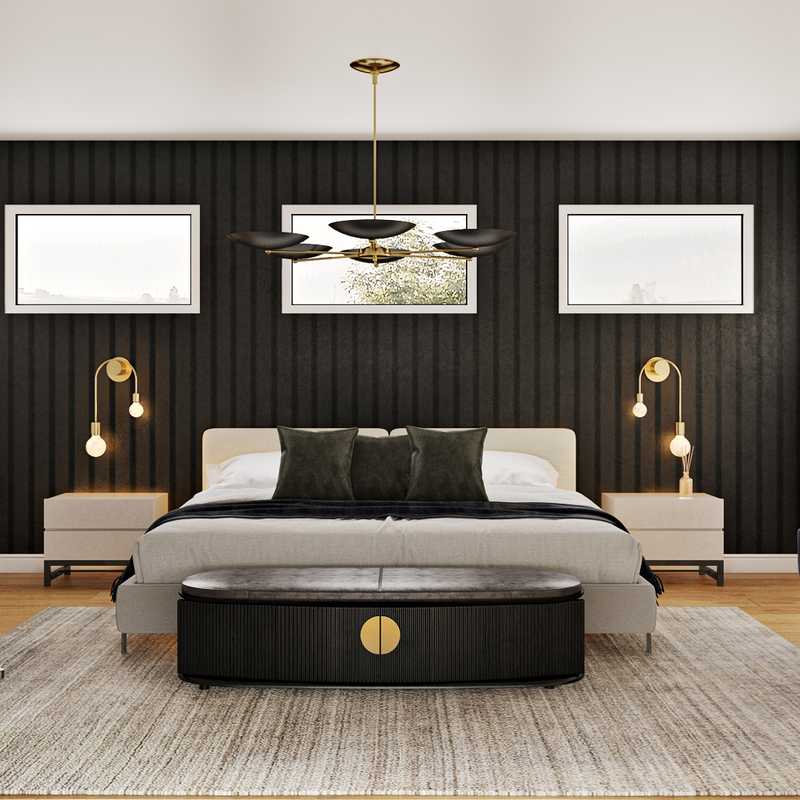 Modern, Minimal Bedroom Design by Havenly Interior Designer Sawyer