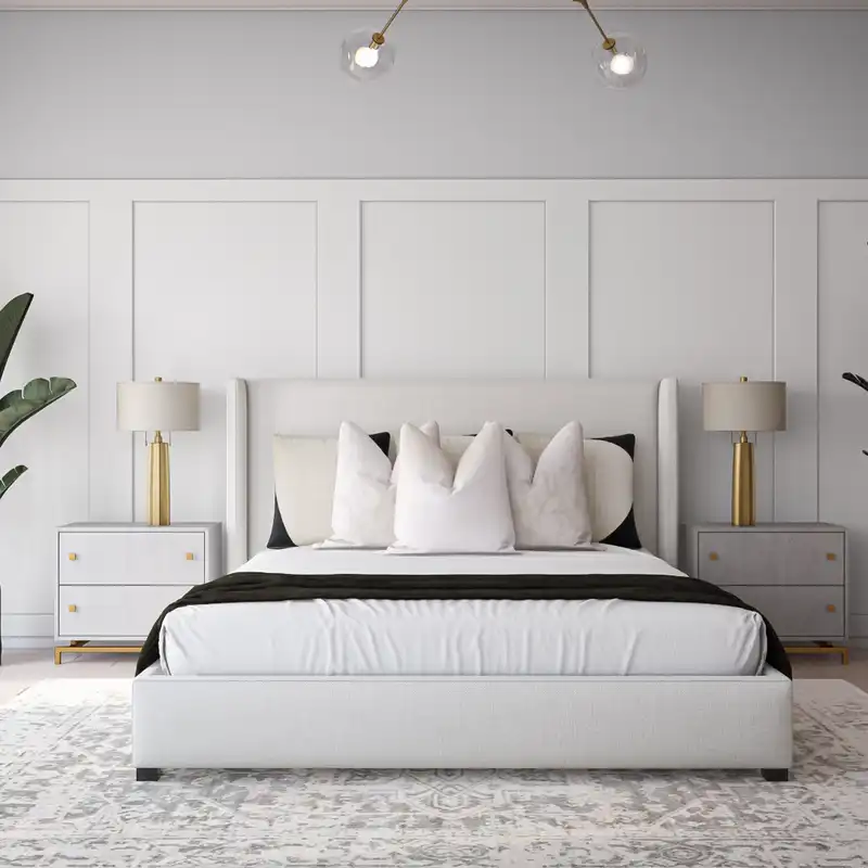 Modern, Classic, Glam Bedroom Design by Havenly Interior Designer Danielle