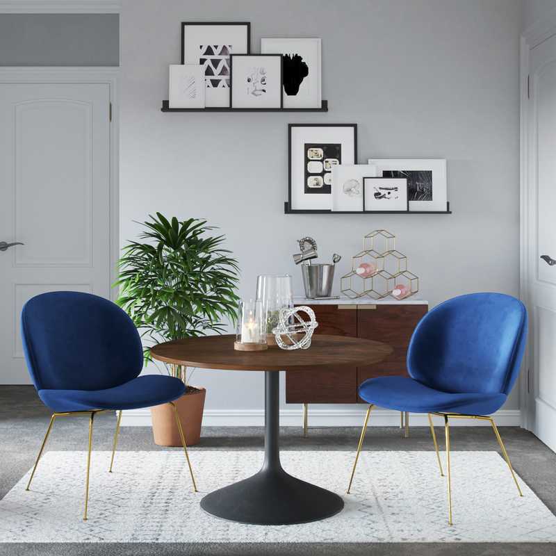 Modern, Scandinavian Dining Room Design by Havenly Interior Designer Fendy