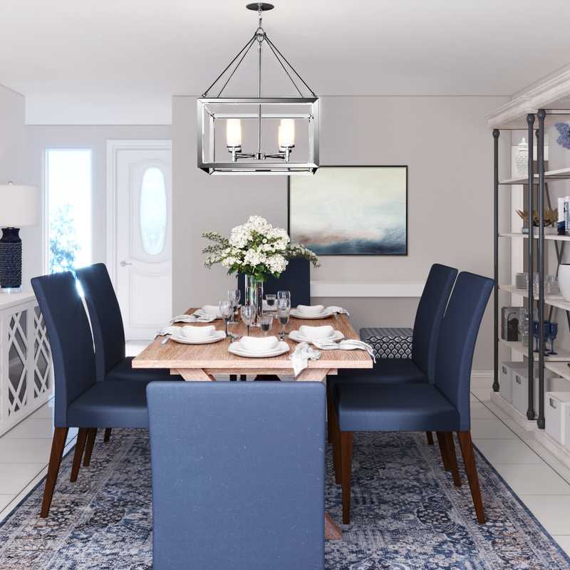 Classic, Traditional Dining Room Design by Havenly Interior Designer Vivian