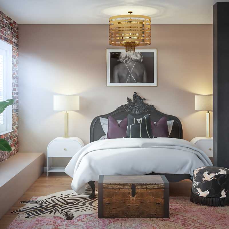 Modern, Glam Living Room Design by Havenly Interior Designer Paige