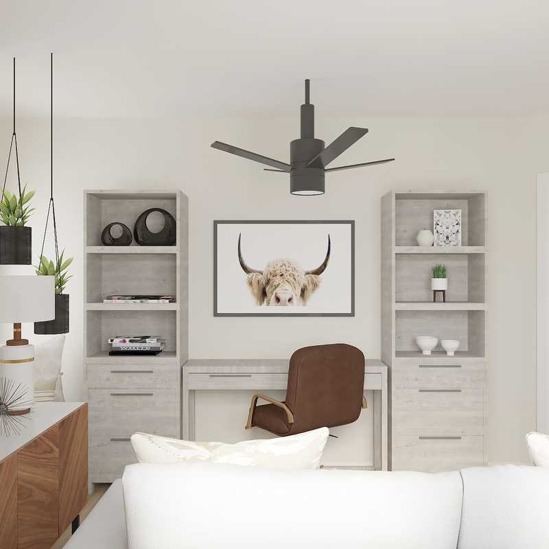 Modern, Eclectic, Bohemian Bedroom Design by Havenly Interior Designer Alissa