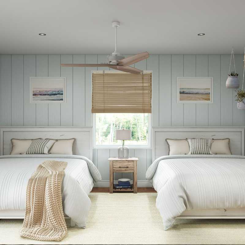 Coastal Bedroom Design by Havenly Interior Designer Nicole