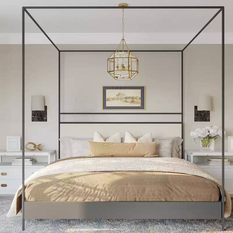 Contemporary, Classic, Transitional Bedroom Design by Havenly Interior Designer Stacy
