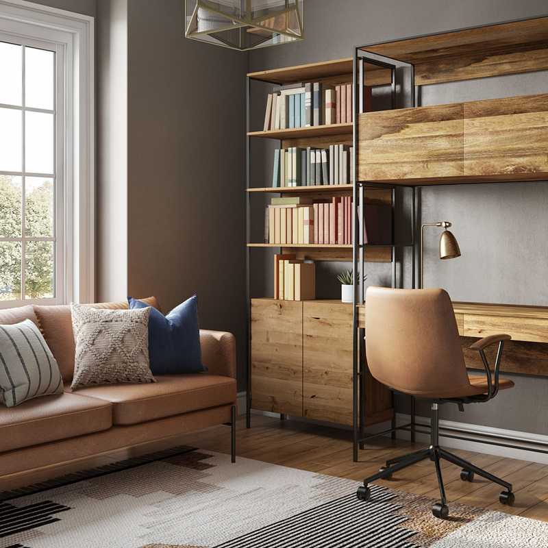 Modern Living Room Design by Havenly Interior Designer Emily