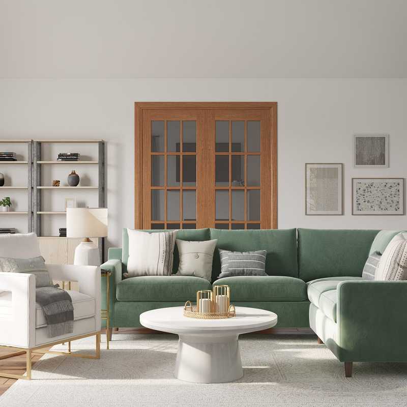 Classic Living Room Design by Havenly Interior Designer Shauna