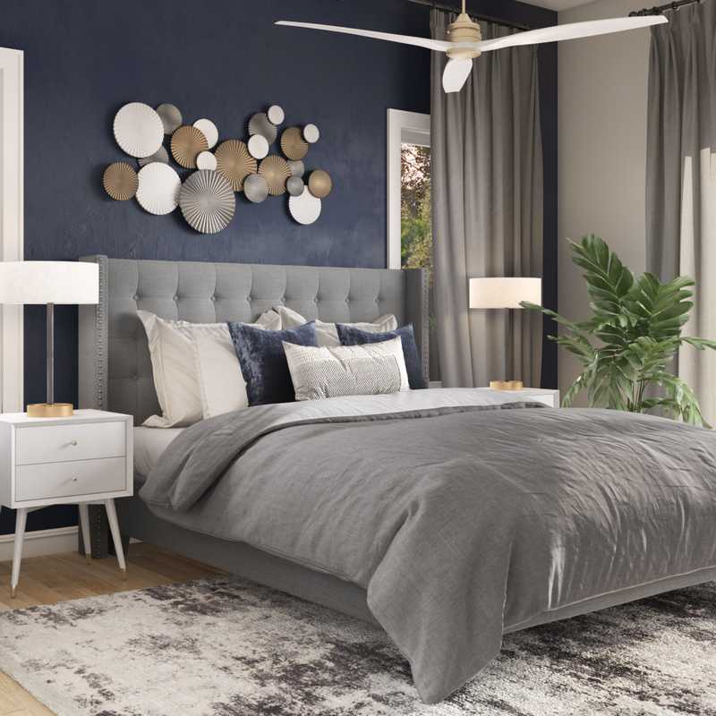 Contemporary, Modern Bedroom Design by Havenly Interior Designer Ashanti