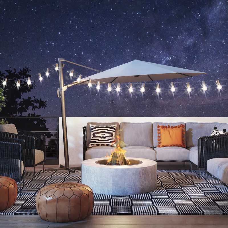 Contemporary, Bohemian, Midcentury Modern Other Design by Havenly Interior Designer Mariana