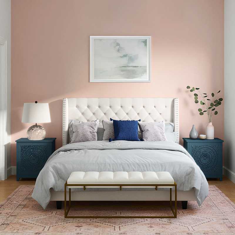 Classic, Glam, Traditional, Transitional Bedroom Design by Havenly Interior Designer Ana