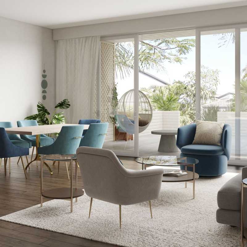 Midcentury Modern Living Room Design by Havenly Interior Designer Hadasa