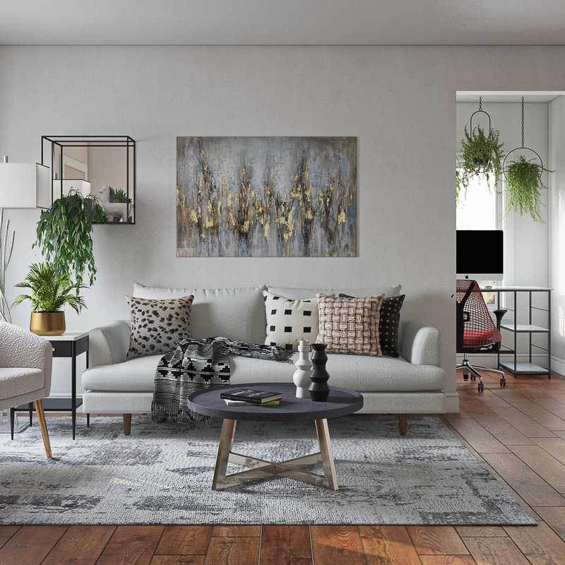Modern Living Room Design by Havenly Interior Designer Marcelo