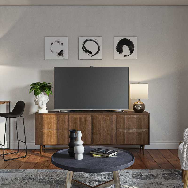 Modern Living Room Design by Havenly Interior Designer Marcelo