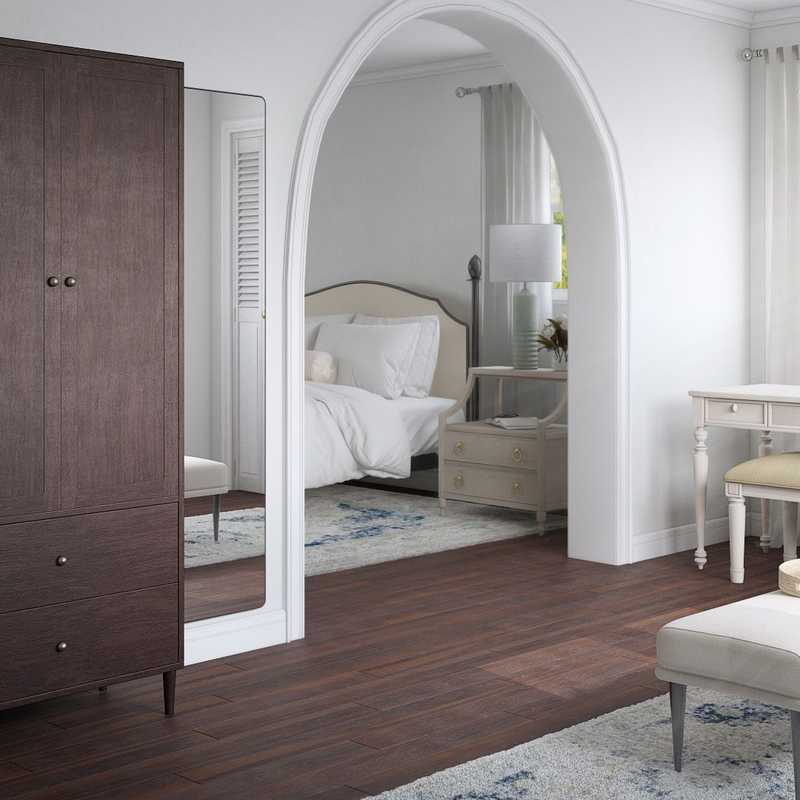 Traditional, Farmhouse Bedroom Design by Havenly Interior Designer Sara