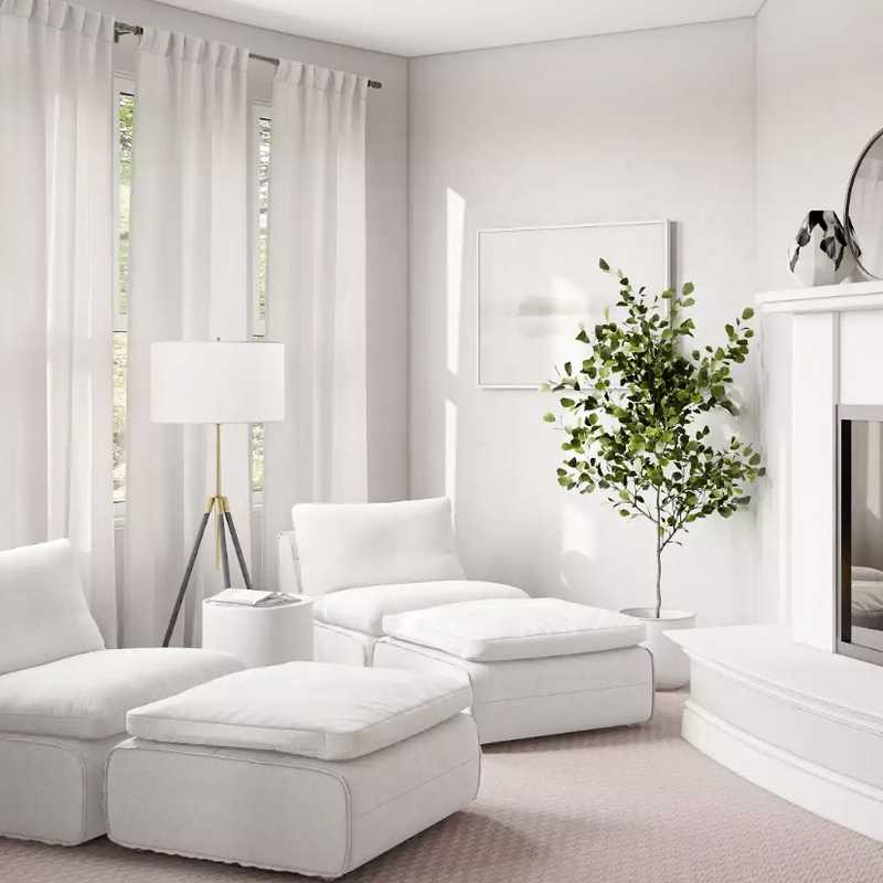 Farmhouse Bedroom Design by Havenly Interior Designer Mariel