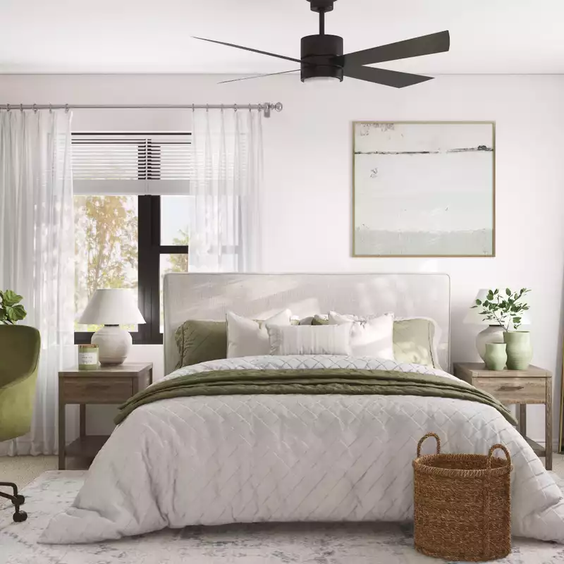 Modern, Coastal Bedroom Design by Havenly Interior Designer Namita