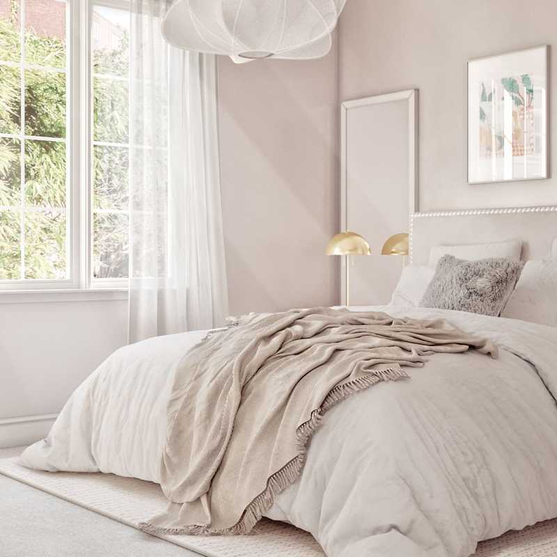 Modern, Glam Bedroom Design by Havenly Interior Designer Denise
