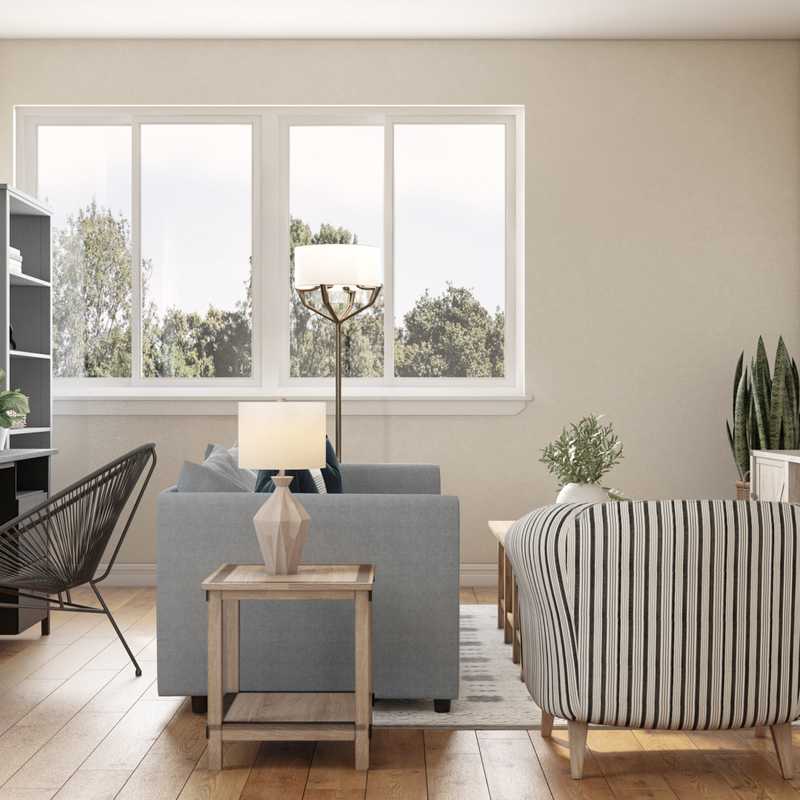 Classic, Farmhouse, Rustic Living Room Design by Havenly Interior Designer Briana