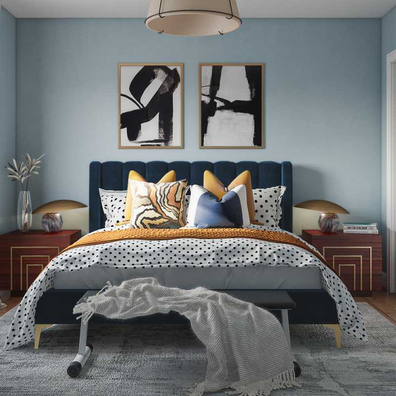 Contemporary, Modern Bedroom Design by Havenly Interior Designer Dani