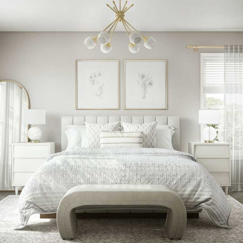 Bohemian Bedroom Design by Havenly Interior Designer Denise