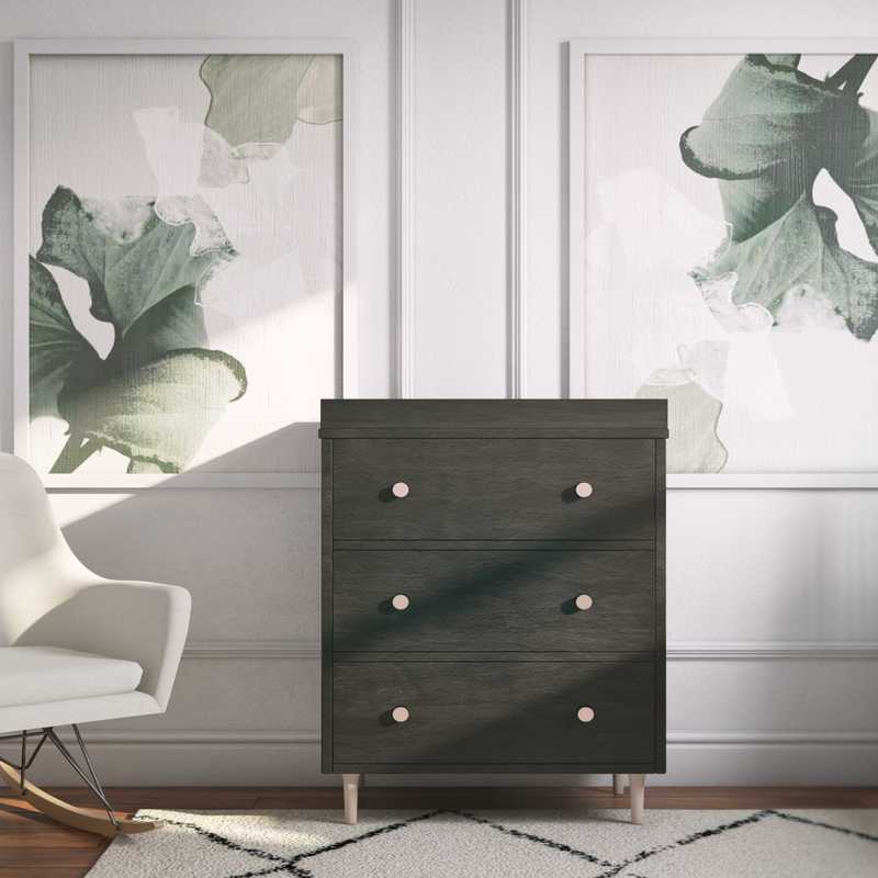 Modern, Scandinavian Nursery Design by Havenly Interior Designer Jacqueline