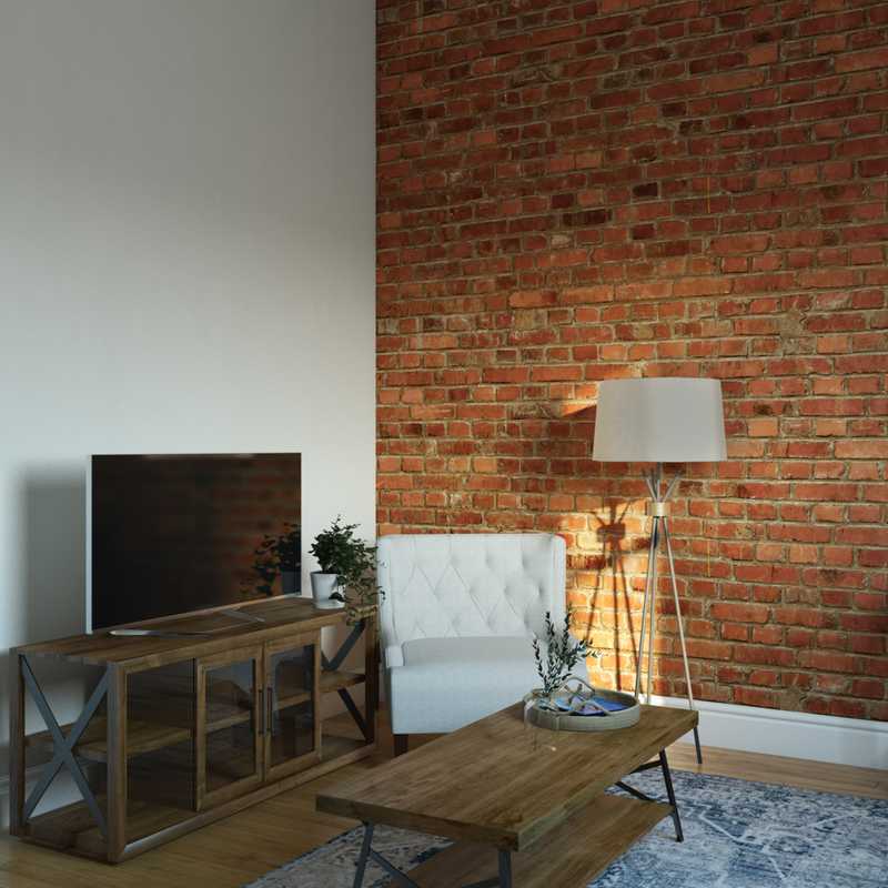 Midcentury Modern Living Room Design by Havenly Interior Designer Tatiana