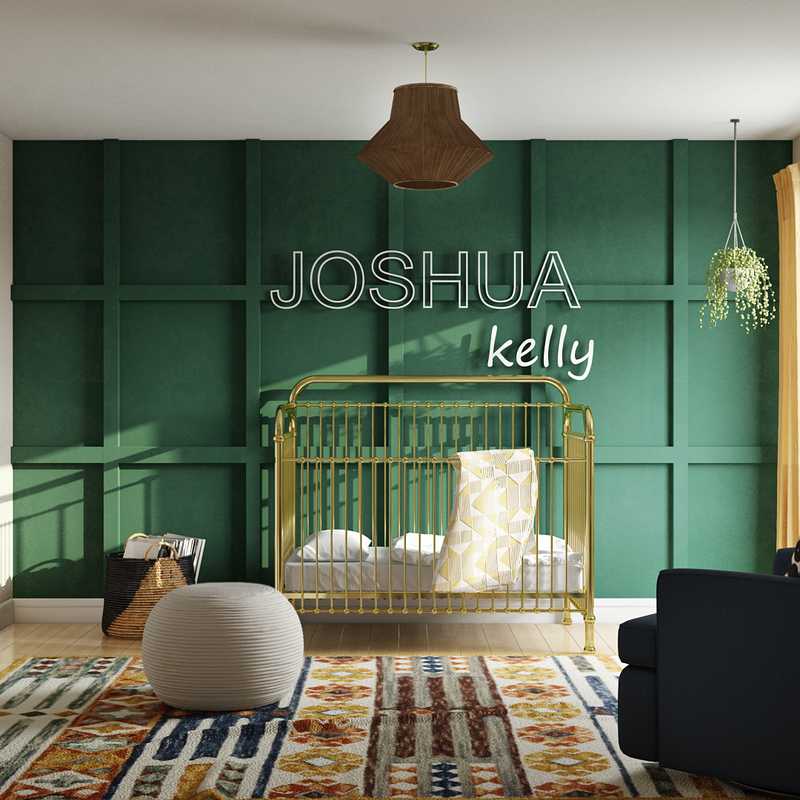 Bohemian, Global Nursery Design by Havenly Interior Designer Hayley