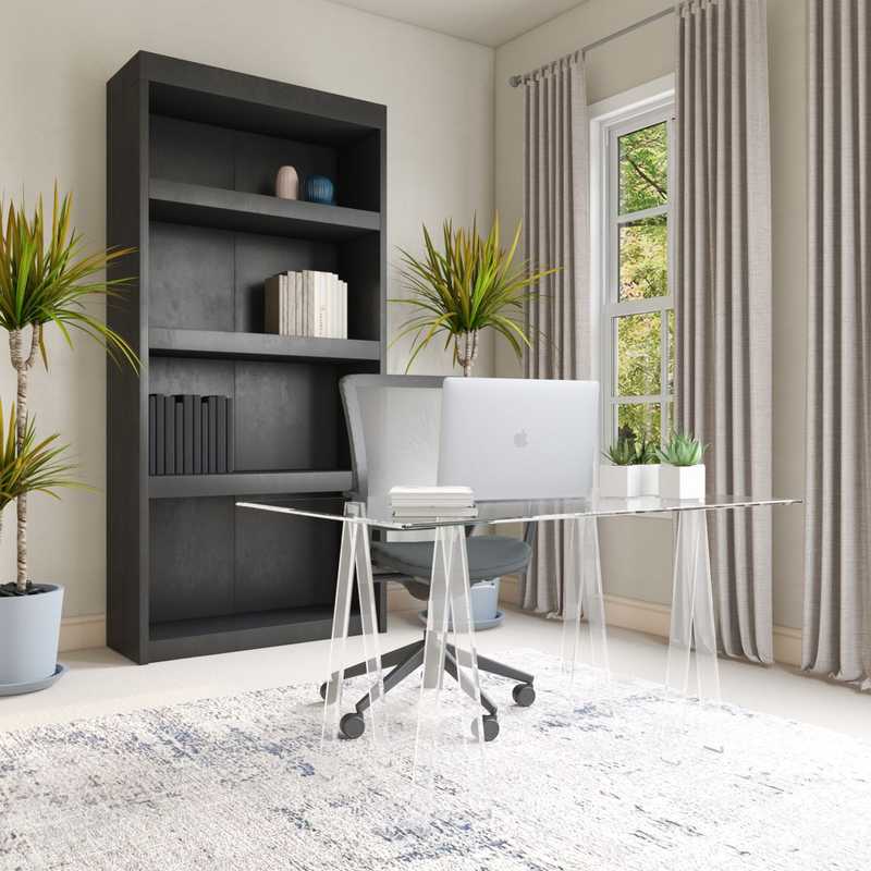 Modern Office Design by Havenly Interior Designer Hadasa