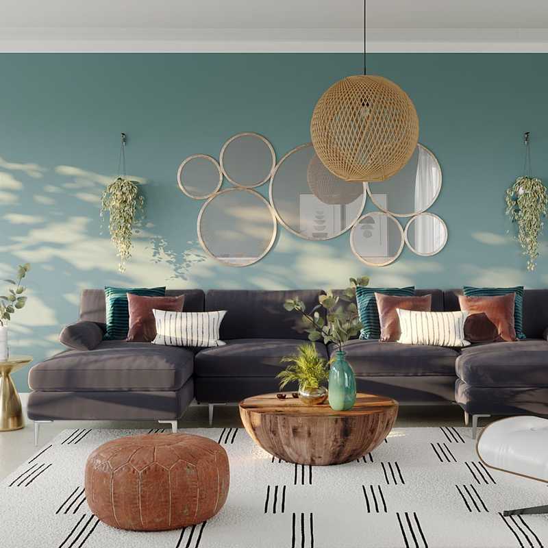 Contemporary, Modern Living Room Design by Havenly Interior Designer Francisco