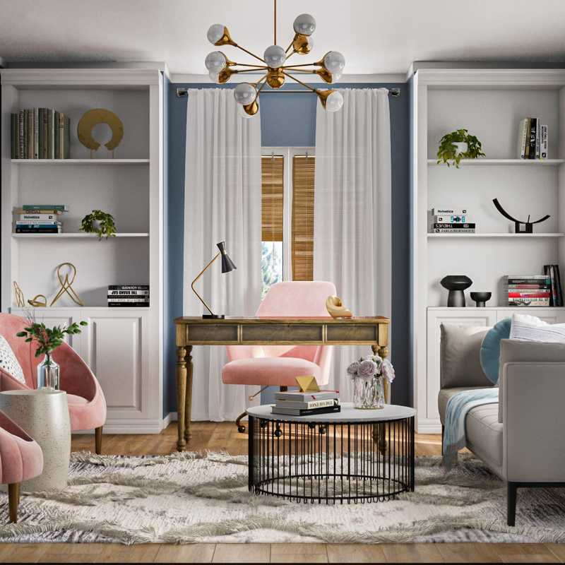 Modern Office Design by Havenly Interior Designer Aarti