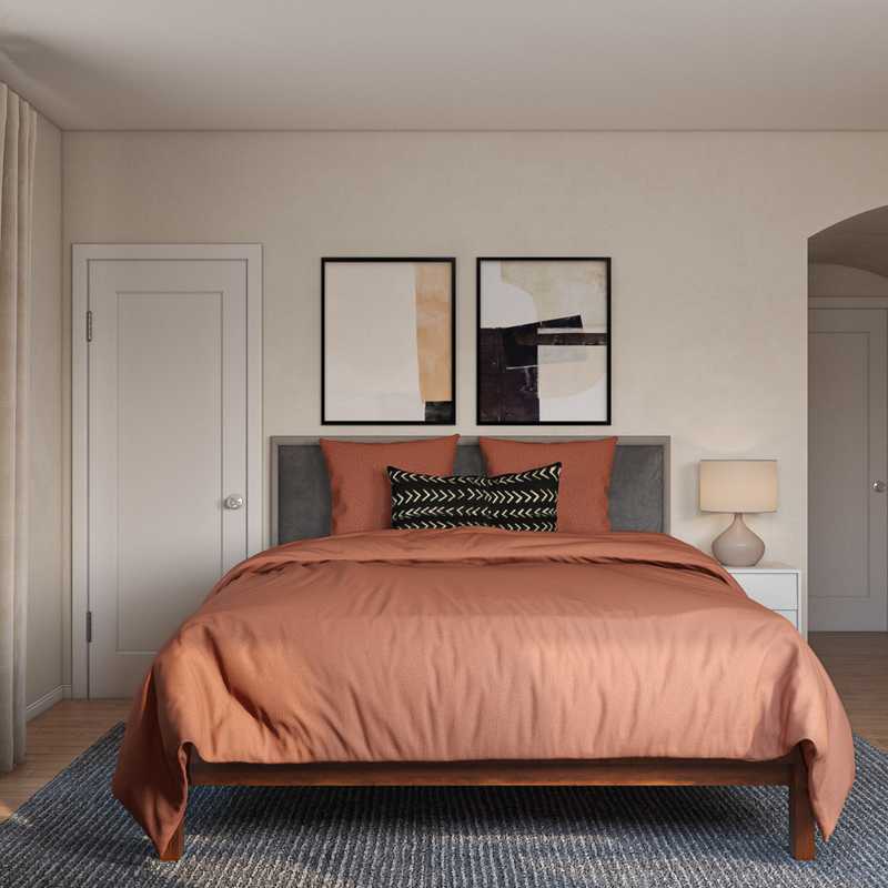 Modern, Classic, Eclectic, Rustic Bedroom Design by Havenly Interior Designer Elle