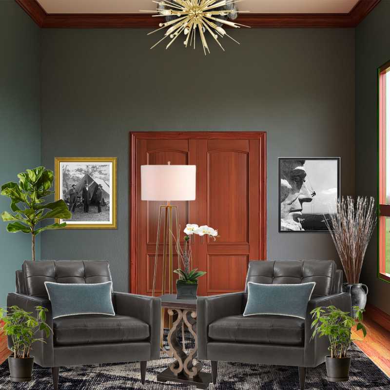 Classic Office Design by Havenly Interior Designer Katherine