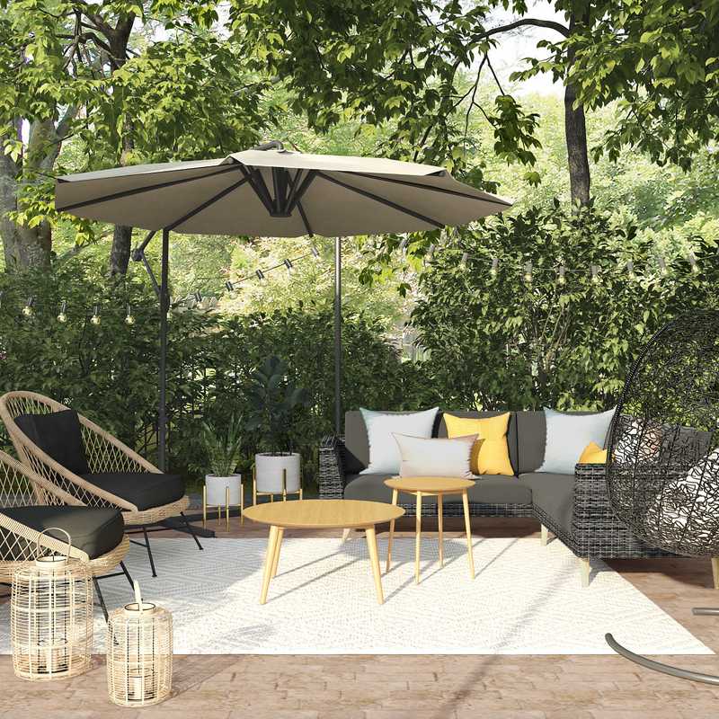 Outdoor Space Design by Havenly Interior Designer Mariana