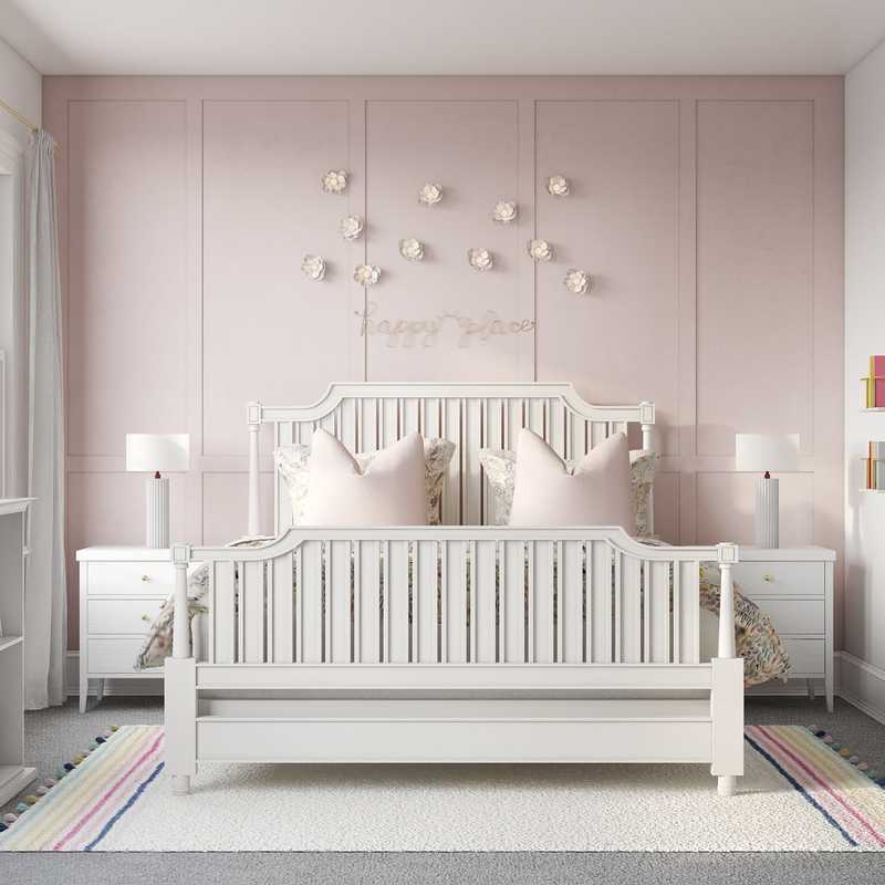 Bohemian, Glam Bedroom Design by Havenly Interior Designer Nicole