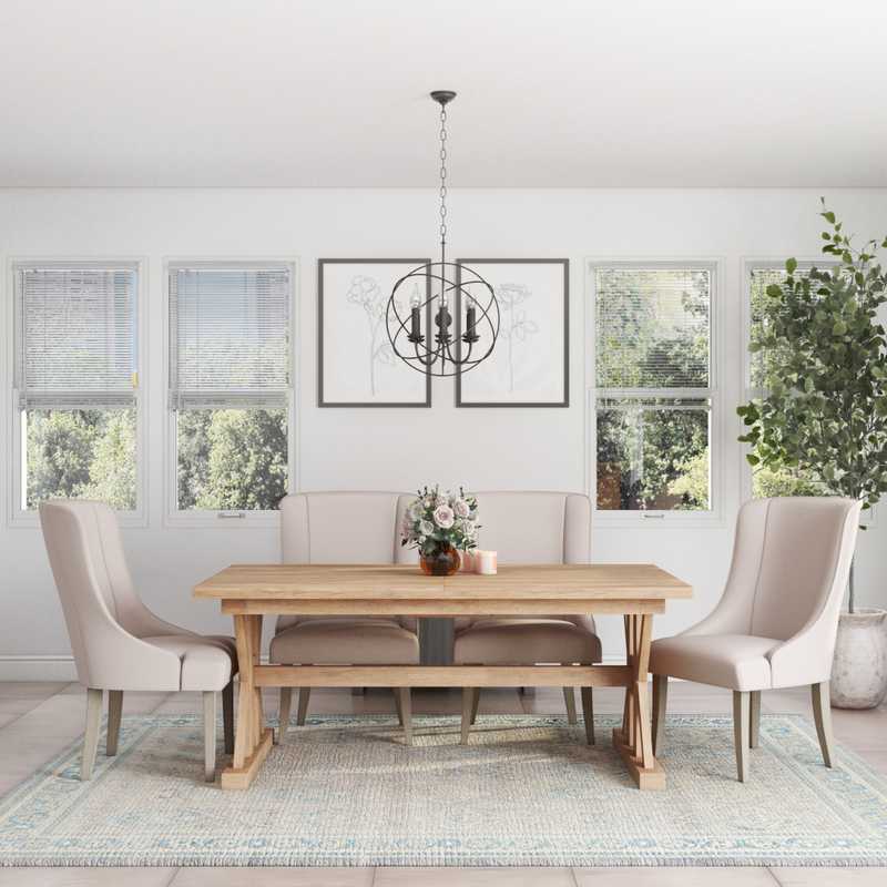 Modern, Farmhouse, Rustic, Country Dining Room Design by Havenly Interior Designer Kasia
