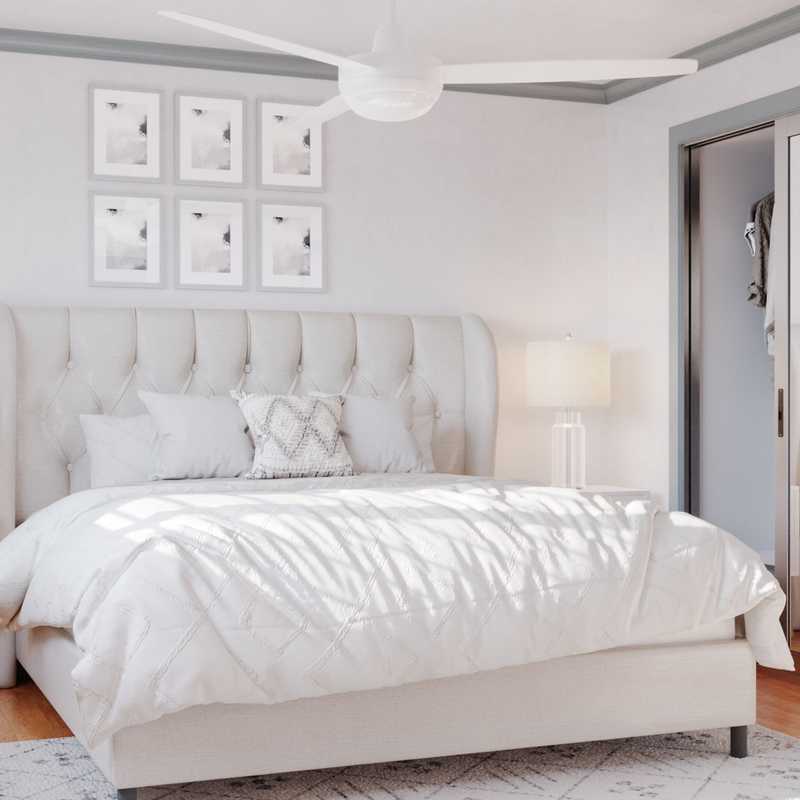 Contemporary, Modern Bedroom Design by Havenly Interior Designer Xiaoxiao