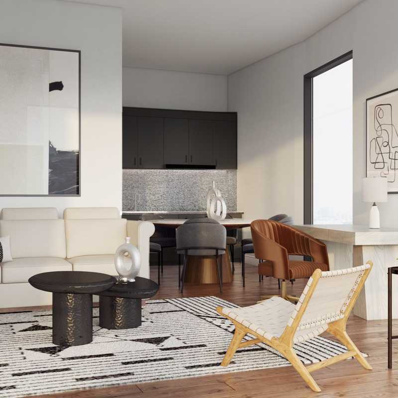 Modern Living Room Design by Havenly Interior Designer Hadasa