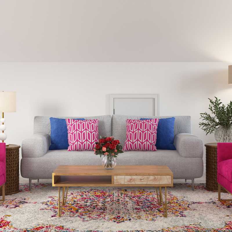 Glam, Preppy Not Sure Yet Design by Havenly Interior Designer Austin