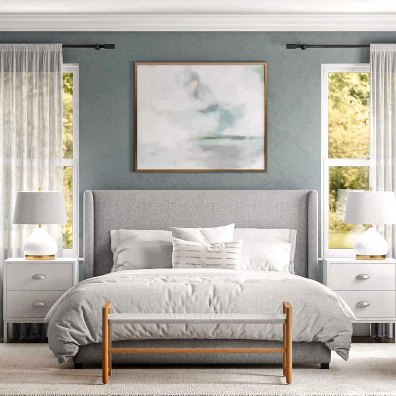 Coastal Bedroom Design by Havenly Interior Designer Mariel