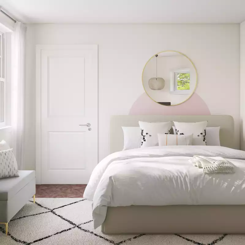 Eclectic, Bohemian Bedroom Design by Havenly Interior Designer Shauna