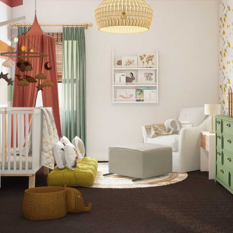 Bohemian Nursery Design by Havenly Interior Designer Hadasa