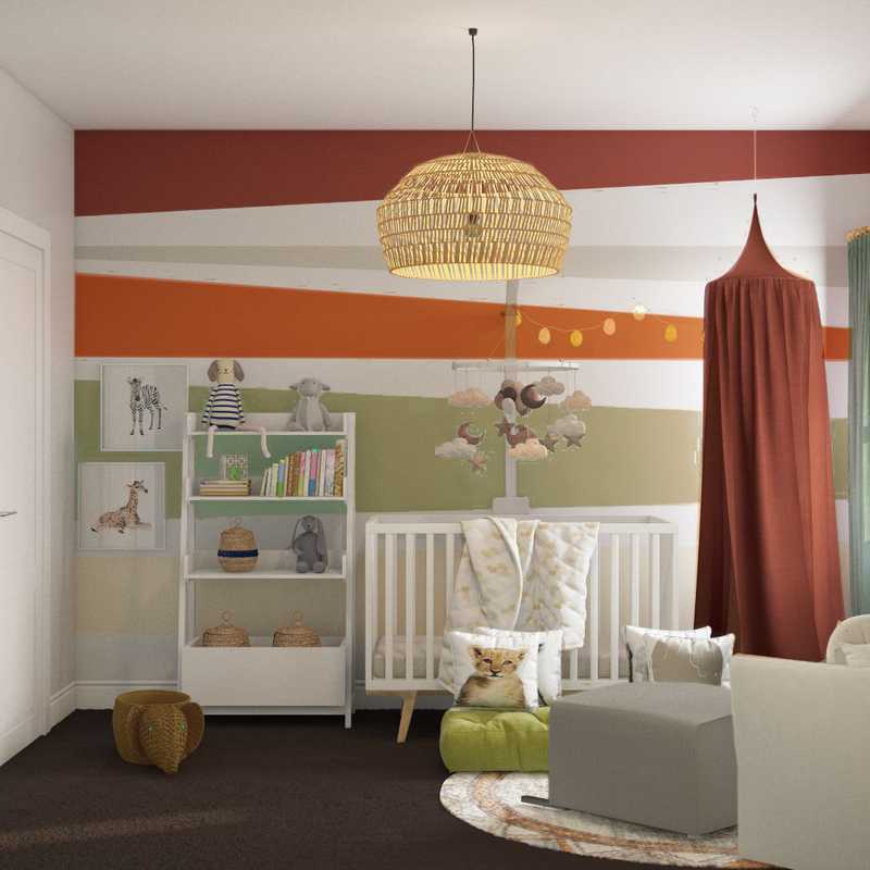 Bohemian Nursery Design by Havenly Interior Designer Hadasa