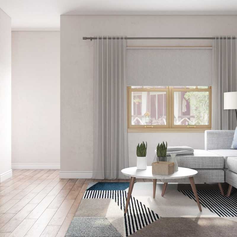 Midcentury Modern, Scandinavian Living Room Design by Havenly Interior Designer Natasha