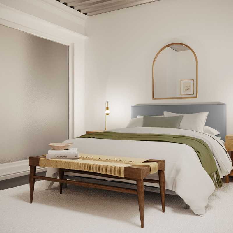 Minimal, Scandinavian Bedroom Design by Havenly Interior Designer Rebecca