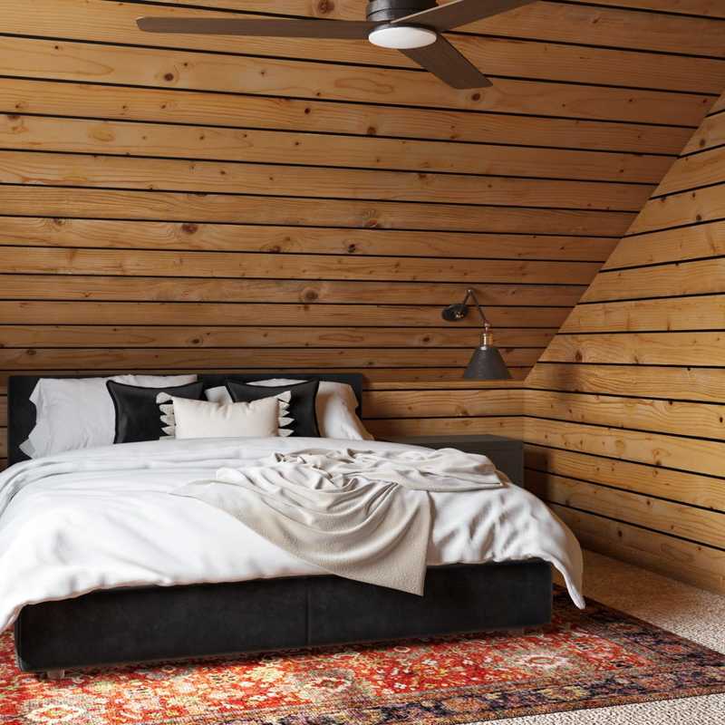 Modern, Bohemian, Global, Scandinavian Bedroom Design by Havenly Interior Designer Nicole