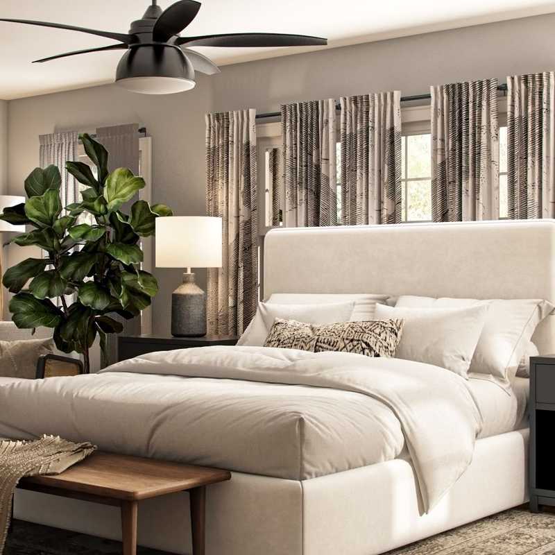 Eclectic Bedroom Design by Havenly Interior Designer Marlene