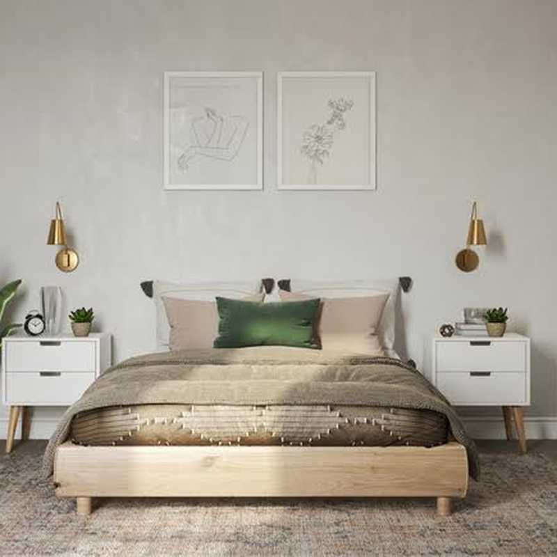 Bohemian Bedroom Design by Havenly Interior Designer Ingrid